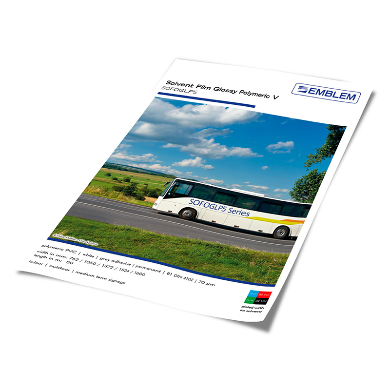 Solvent Film Glossy Polymeric V